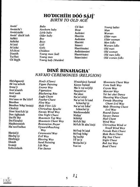 clan chart navajo